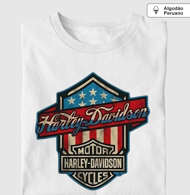 Supreme Harley Davidson 11 (tecido algodão peruano)