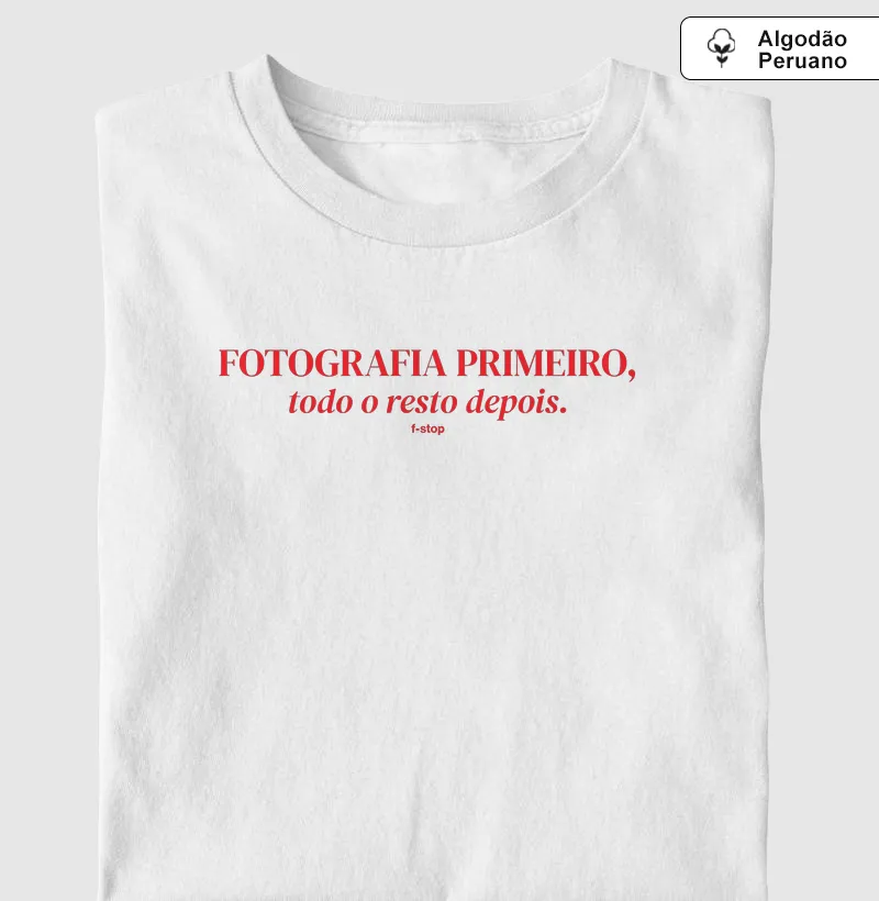 Fotografia primeiro