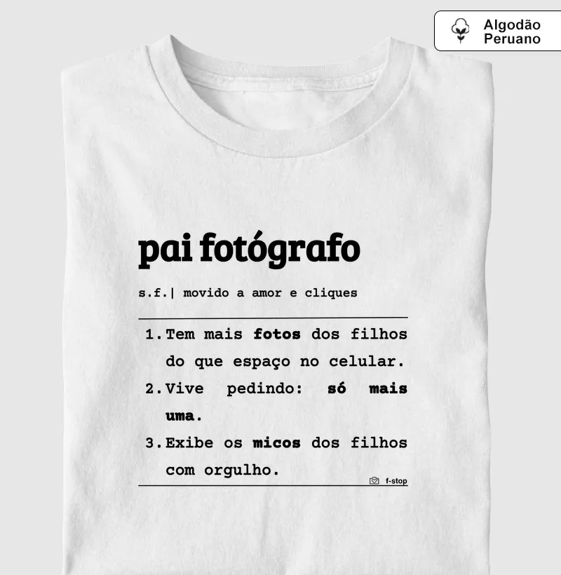 Pai fotógrafo