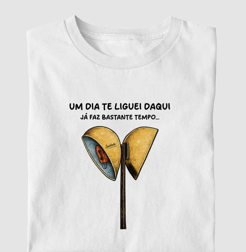 Um dia te liguei daqui