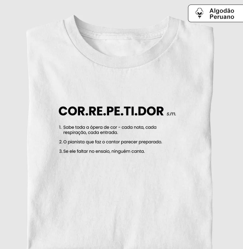 Correpetidor - Dicionário Lírico
