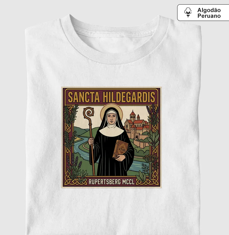 Santa Hildegarda Vintage