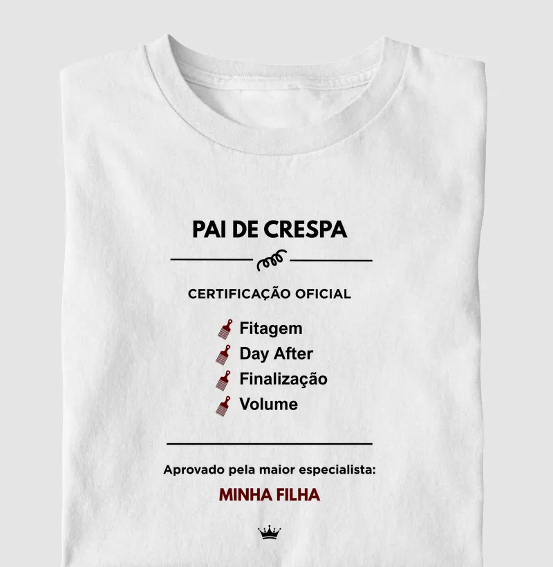 Pai de Crespa – Certificado Oficial