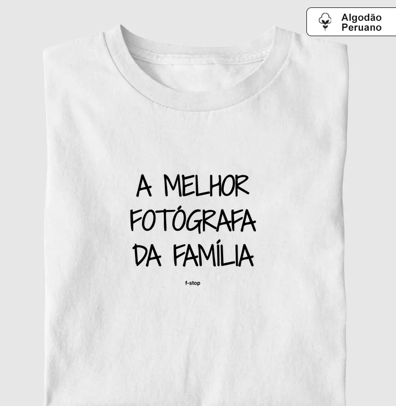 A melhor fotógrafa da família