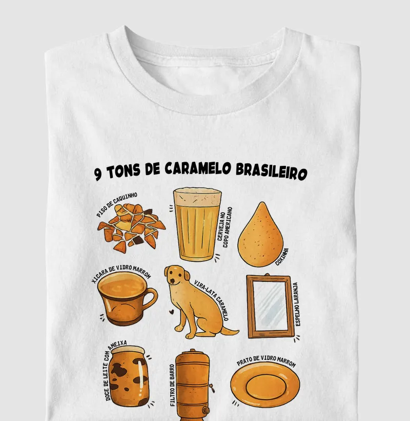 9 Tons de caramelo Brasileiro