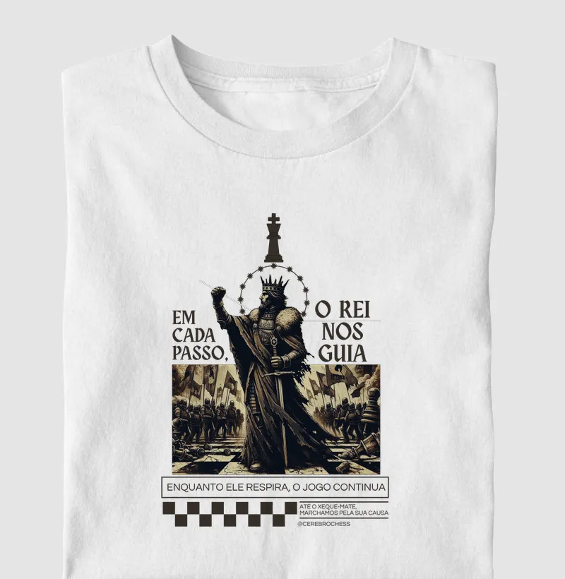 Em cada passo o Rei nos guia