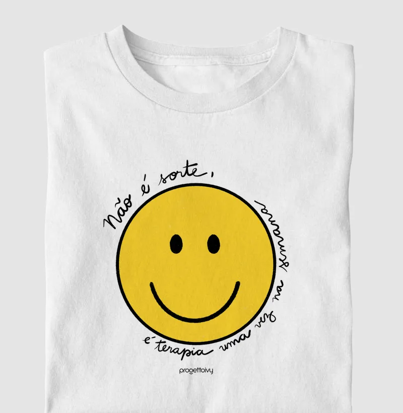 T shirt Não é sorte!