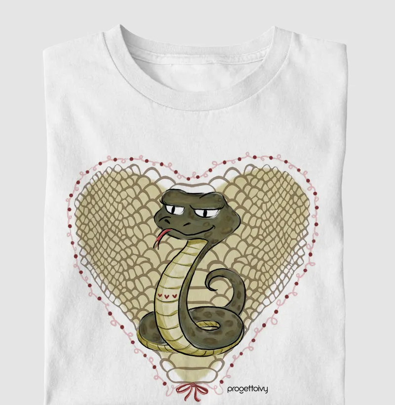 T shirt Pele de cobra