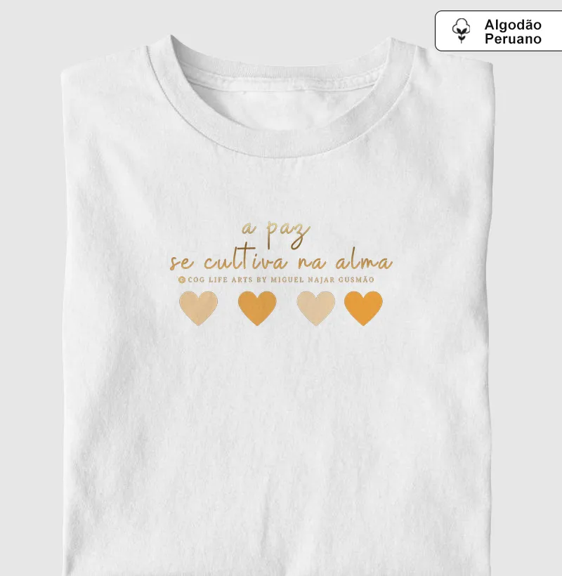 Camiseta Adulto Paz by Miguel Najar