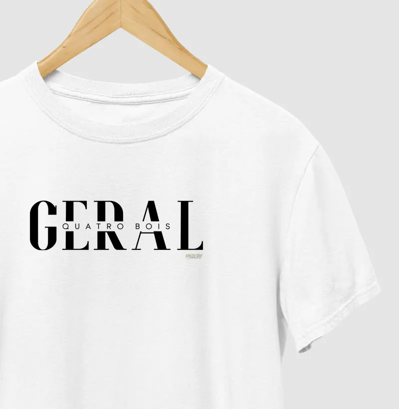 Camisa Algodão - Geral Quatro Bois