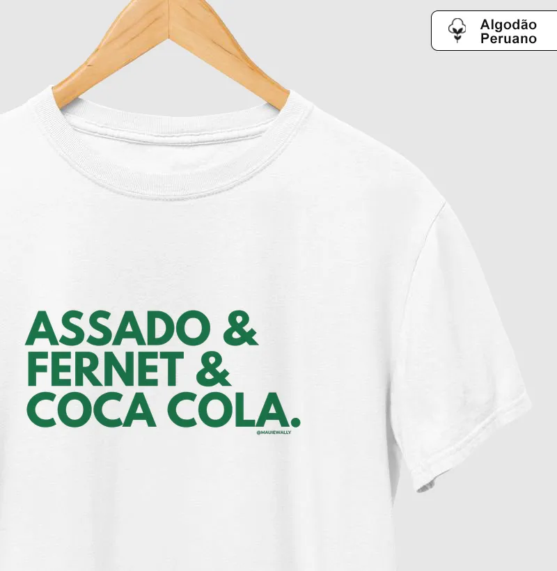 Assado Fernet e Coca verde