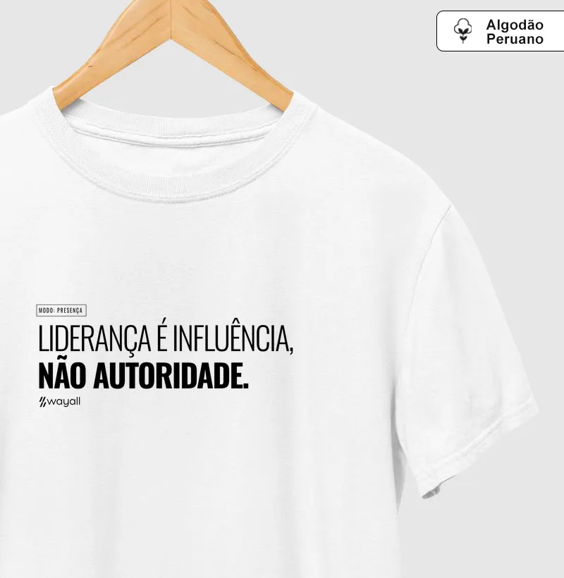 Liderança é influência, não autoridade
