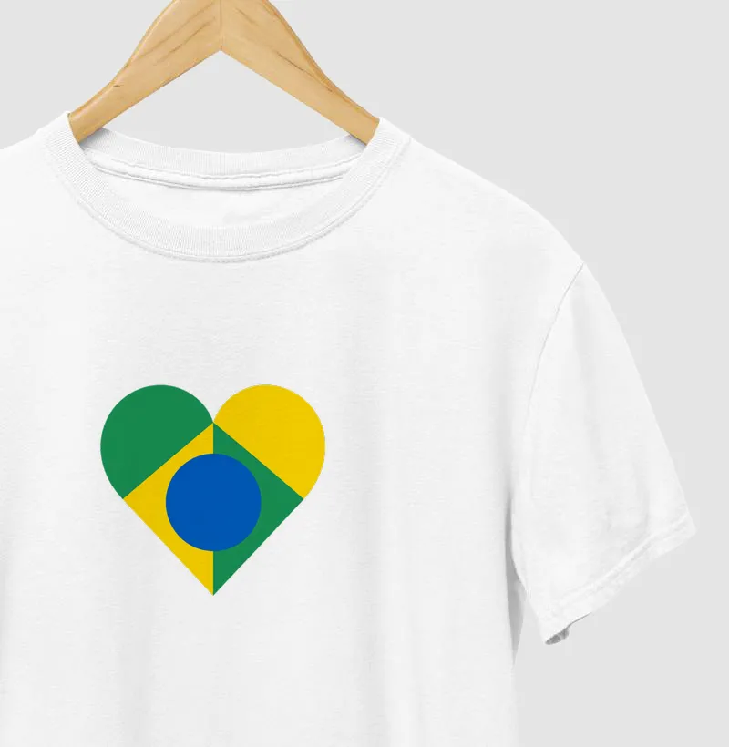 Coração Brasileiro azul