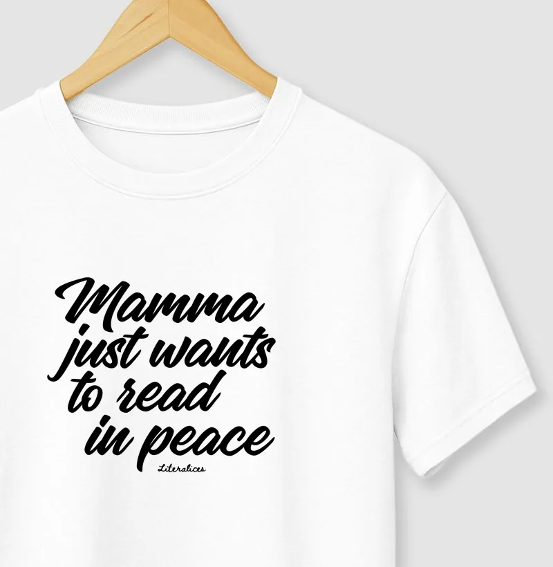 Mamma just wants to read in peace