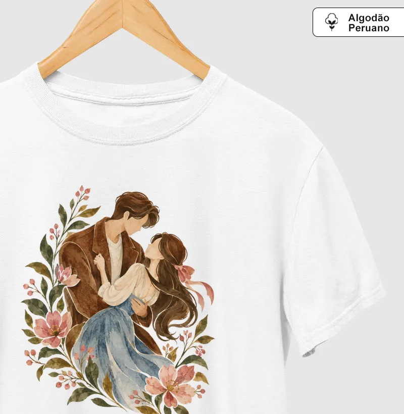 Queda nos Braços - Cena de todo dorama | Camiseta Dorameira em Aquarela