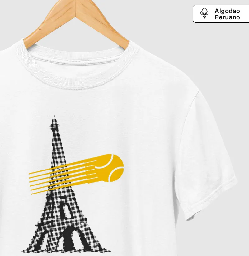 PARIS - Camiseta Algodão Peruano