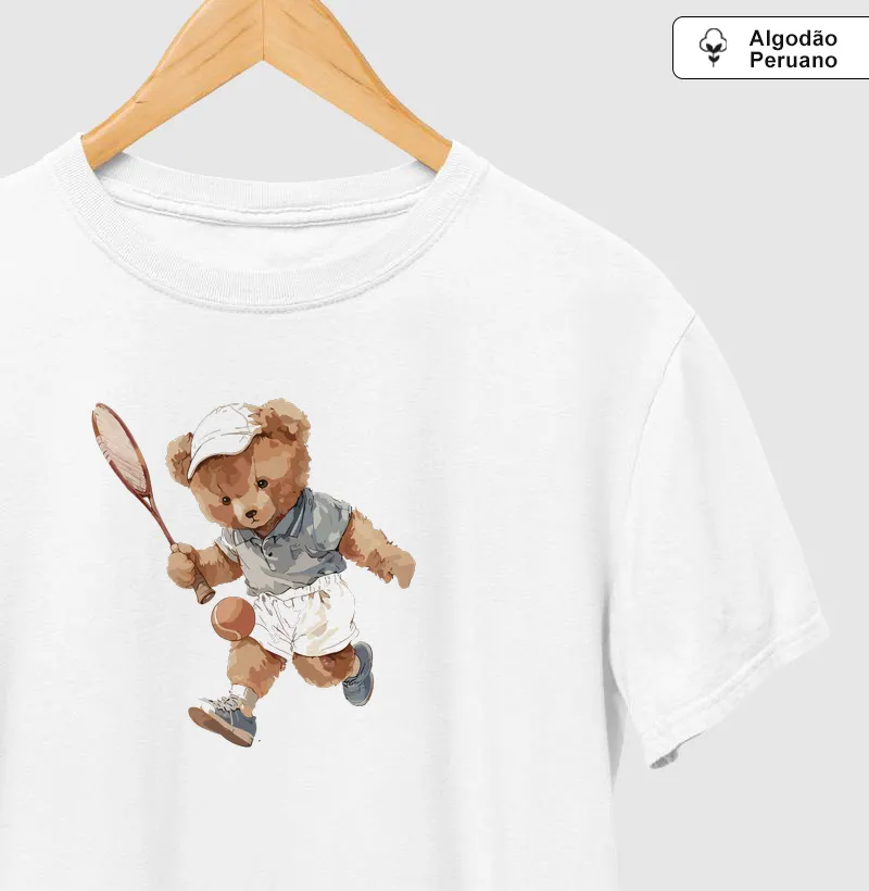 URSO TENISTA RETRÔ