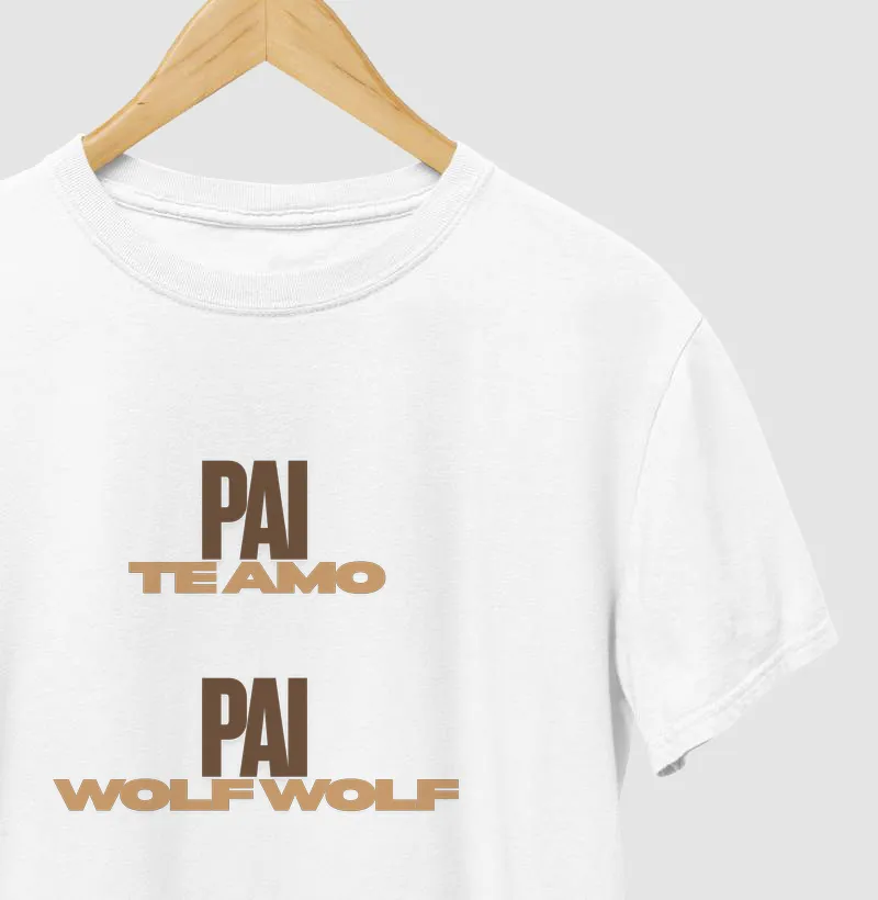 Pai te amo Pai wolf wolf