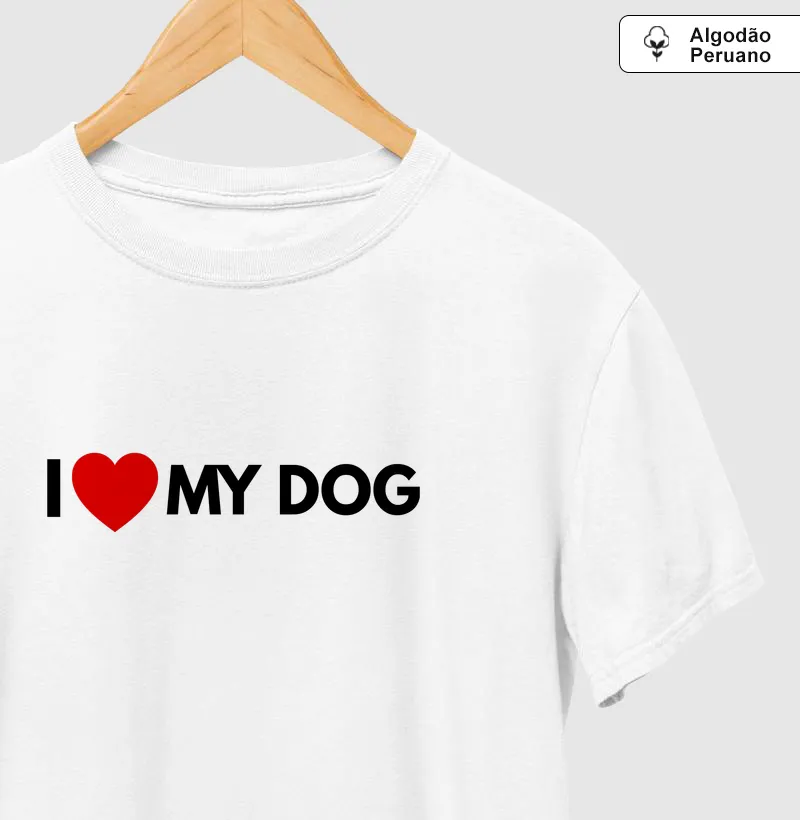 I Love my Dog (red)