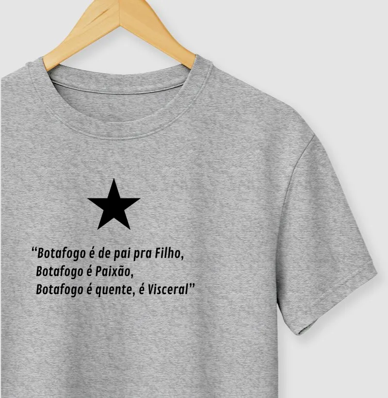 De Pai para Filho - Alvinegro de coração. - Camiseta