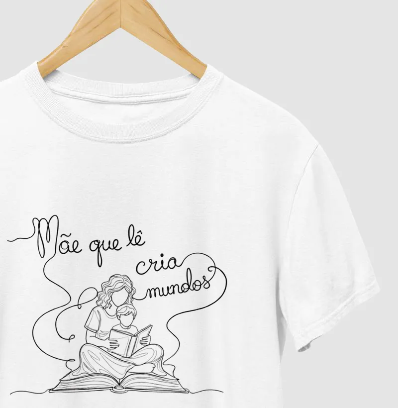 Mãe que lê cria mundos (menino)