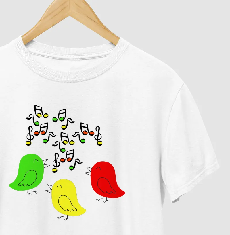 Três passarinhos cantando