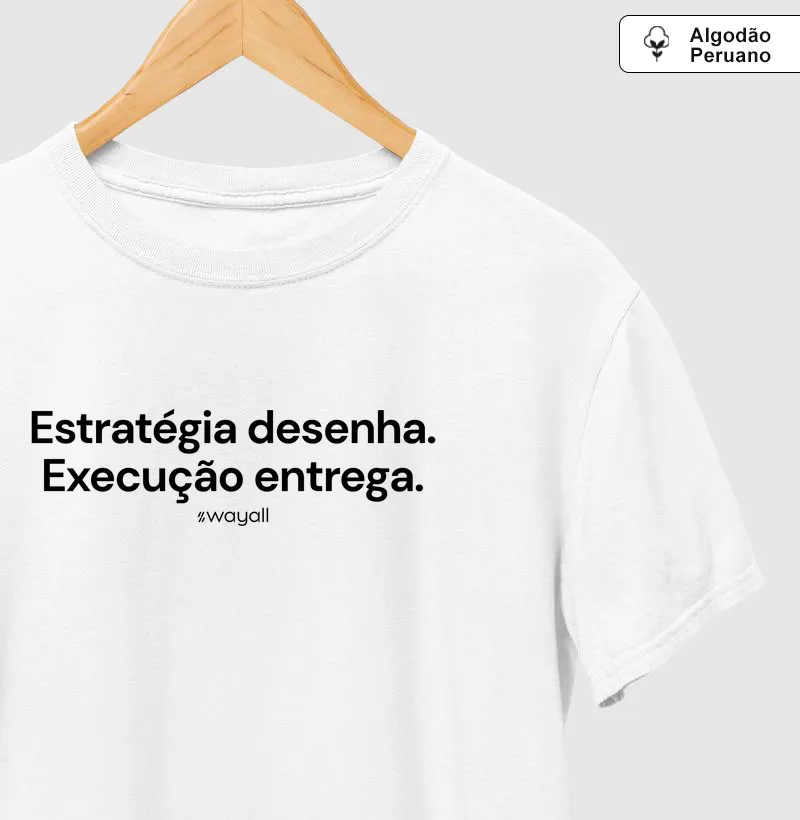 Estratégia desenha. Execução entrega