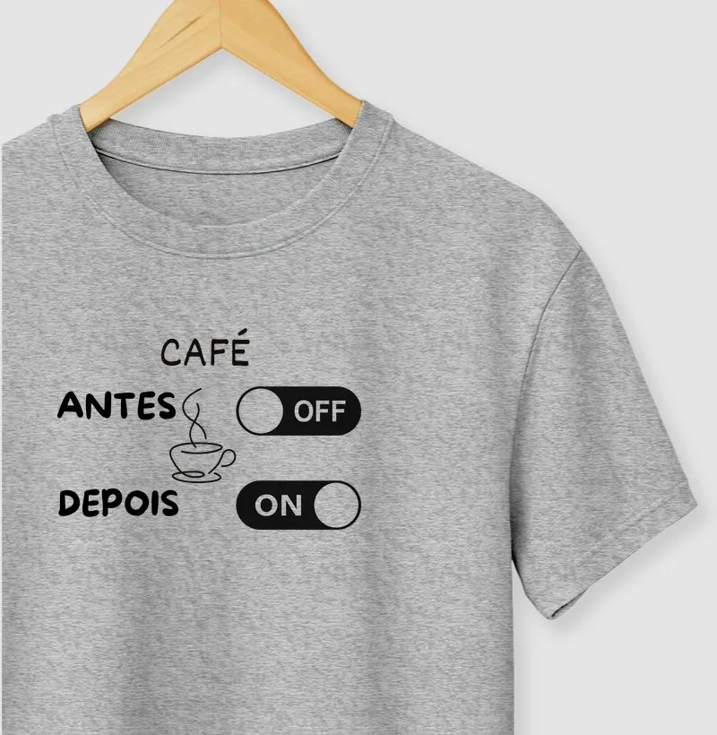 Café antes e depois