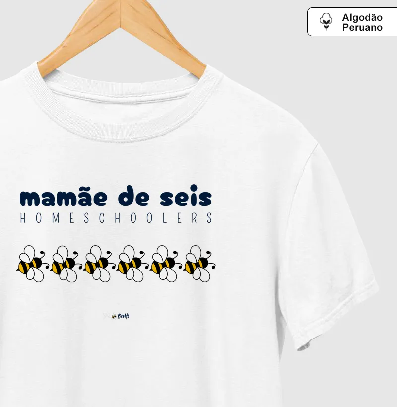 Mamãe de seis Homeschoolers
