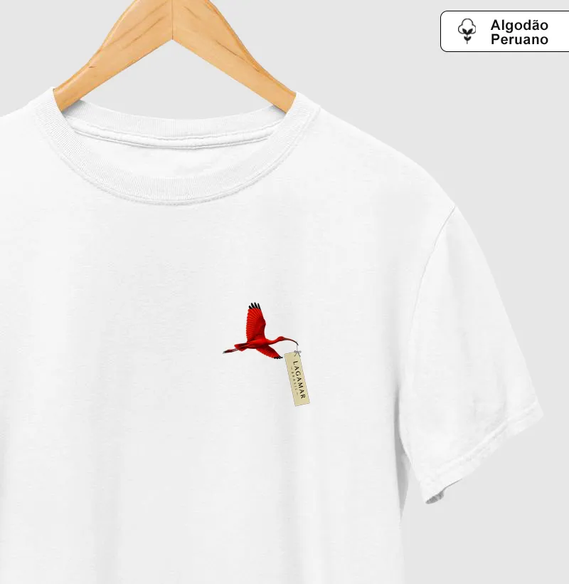 E o Guará Levou - Camiseta Algodão Peruano