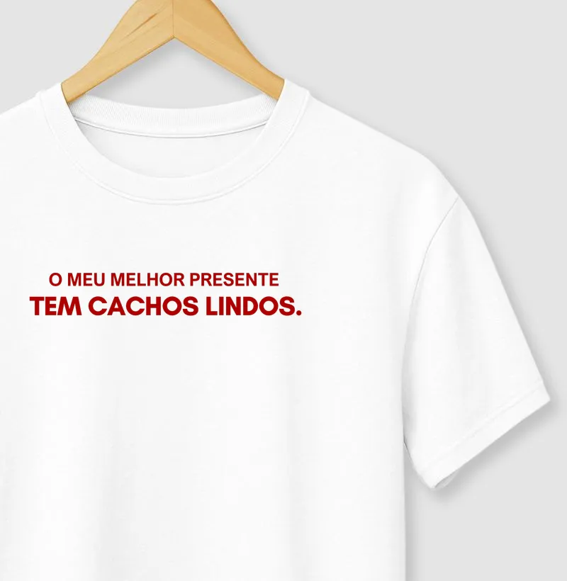 O Meu Melhor Presente Tem Cachos Lindos. 