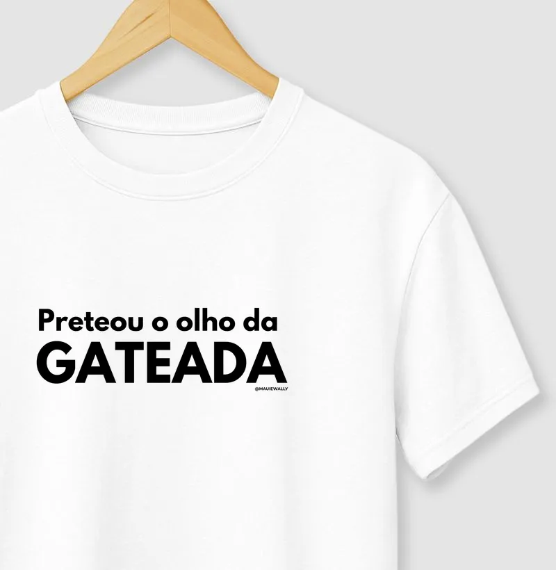 Preteou o olho da gateada
