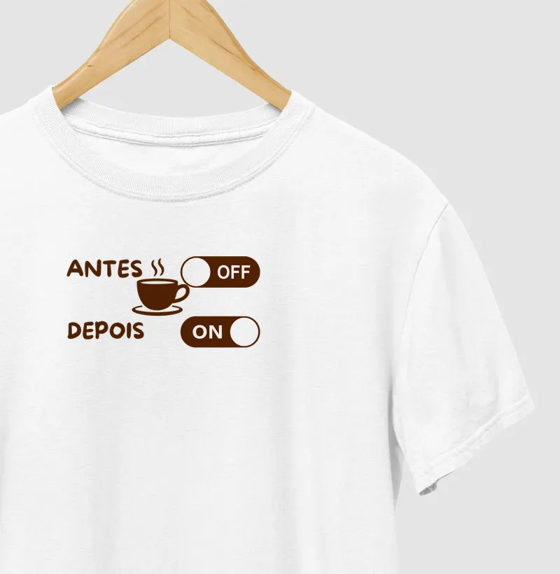 Café antes e depois