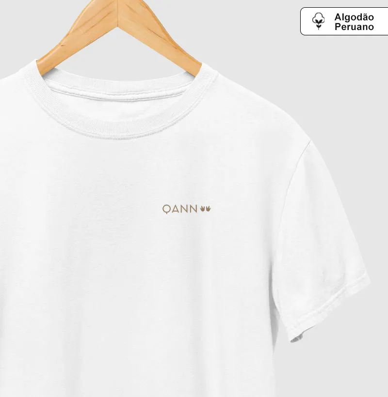 Camiseta Clássica Algodão Peruano QANN