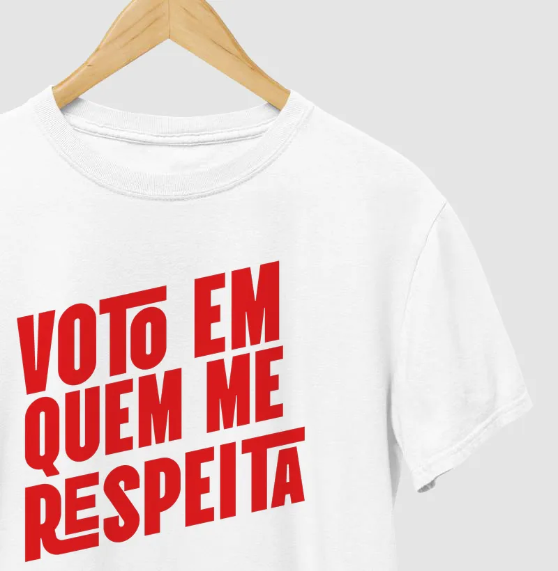 Voto em quem me respeita
