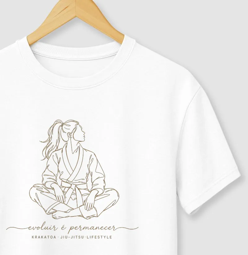 Evoluir é permanecer - Camiseta