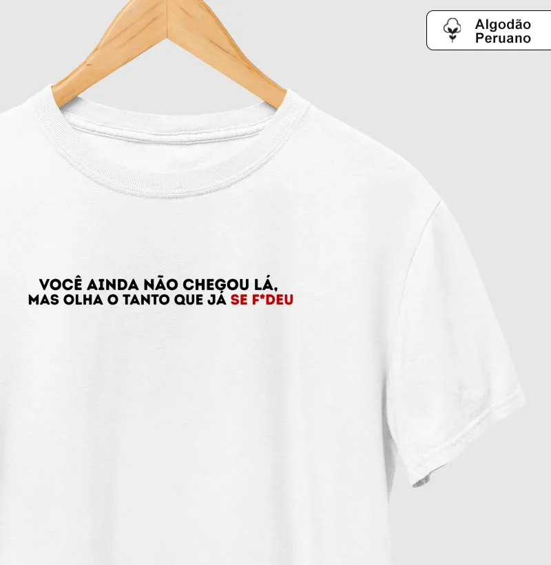 VOCÊ AINDA NÃO CHEGOU LÁ, MAS OLHA O QUANTO JÁ SE FUDEU