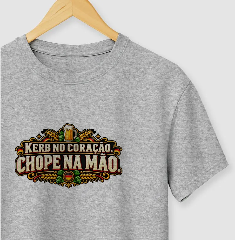 Kerb no coração, chope na mão
