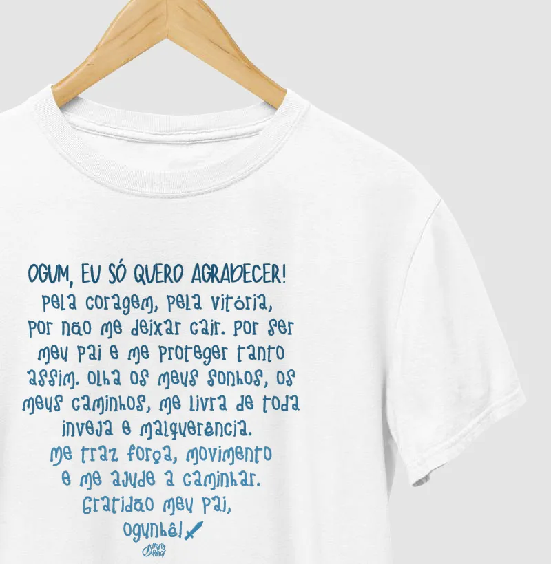 Carta à Ogum Blue Maria Patuá
