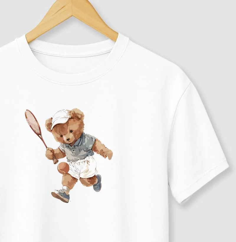 URSO TENISTA RETRÔ