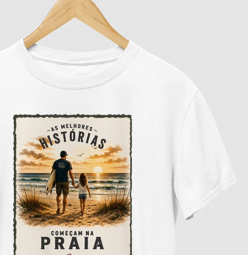 As melhores histórias começam na praia