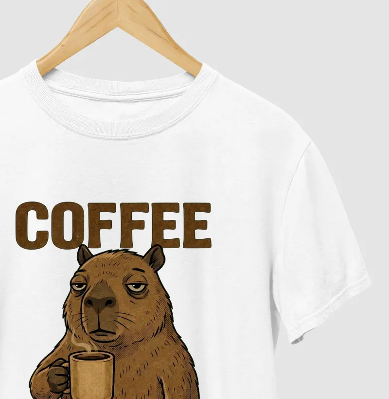 Camiseta I Need a Break From Everything – Dog Coffee