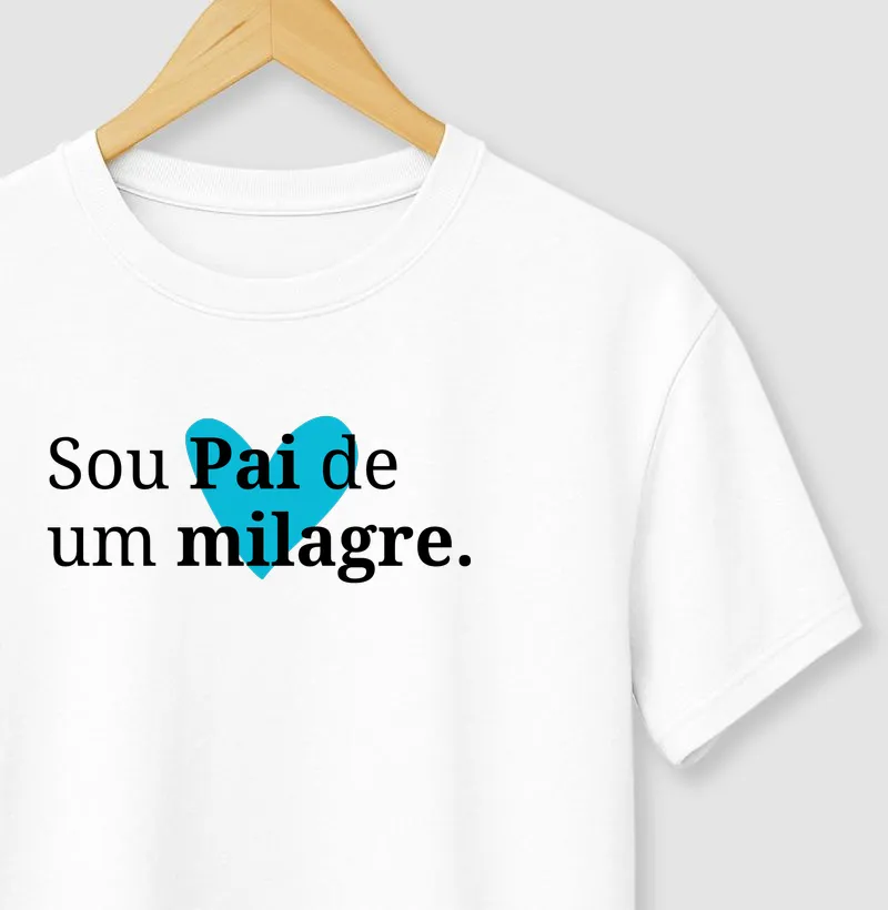 Sou pai de um milagre - menino.