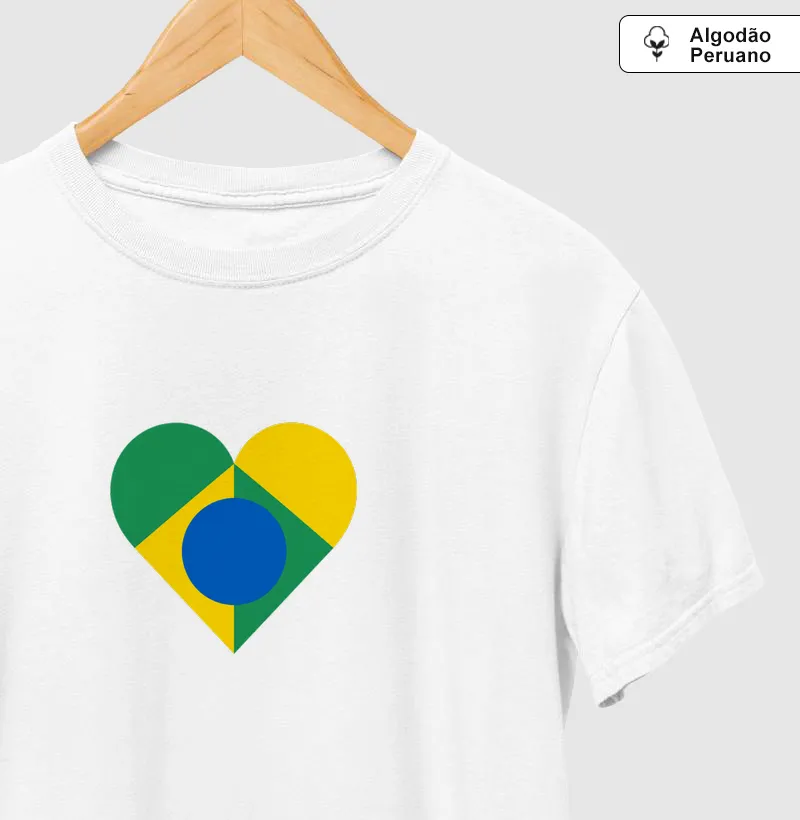 Coração Brasileiro azul