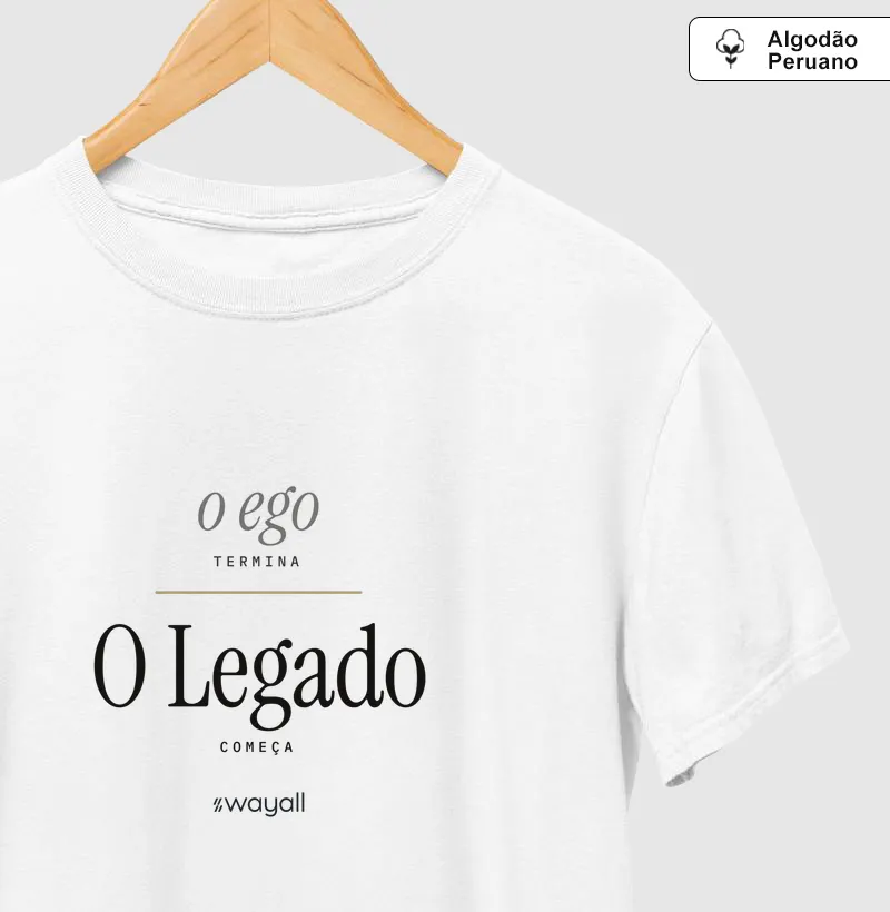 O legado começa onde o ego termina