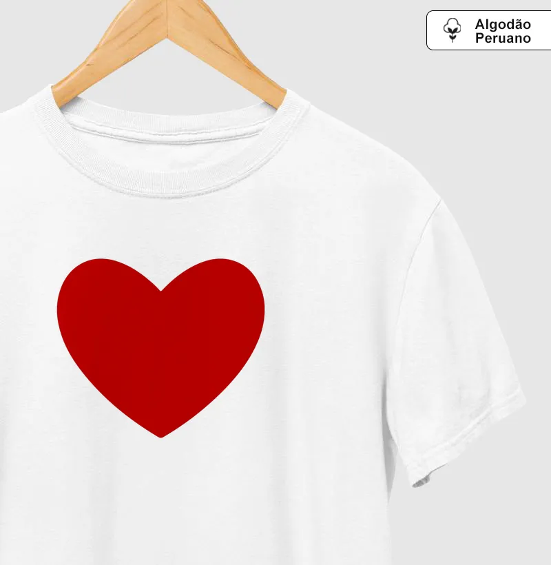 Coração vermelho