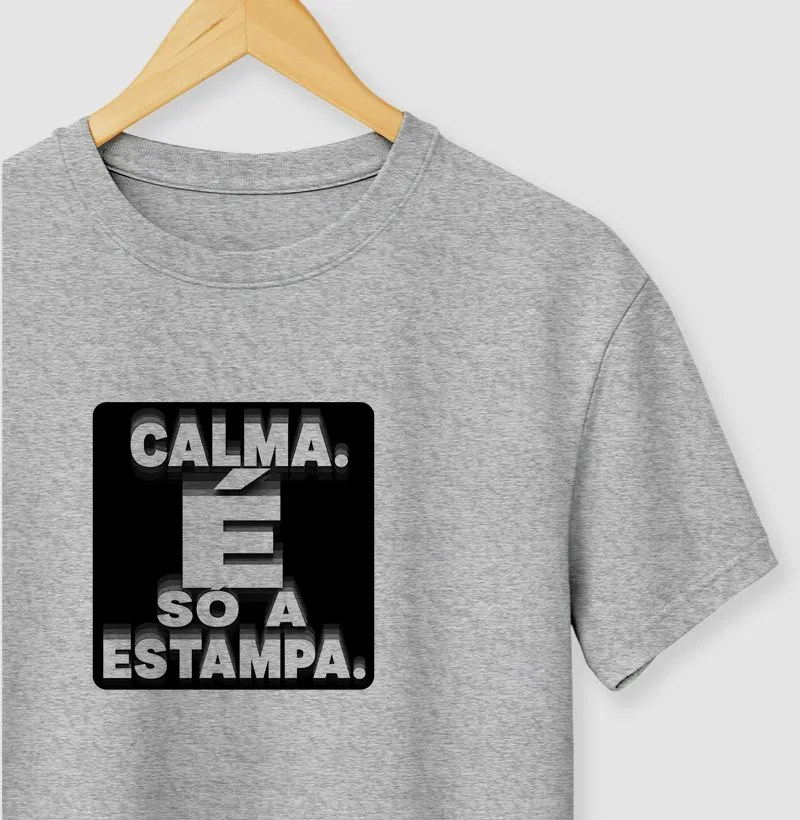 Calma. É só a estampa.