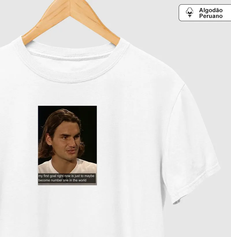 FIRTS GOAL - Camiseta Algodão Peruano