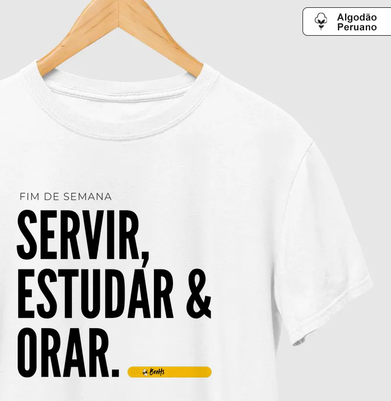 Ritual do Fim de Semana: Servir, Estudar e Orar