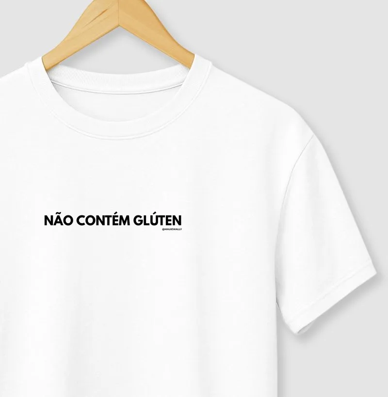 Não Contém Glúten black